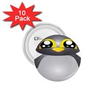 Cute Penguin Animal 1.75  Buttons (10 pack) Front