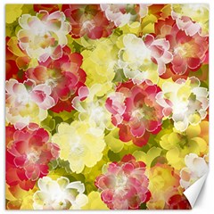 Flower Power Canvas 16  X 16   by designworld65