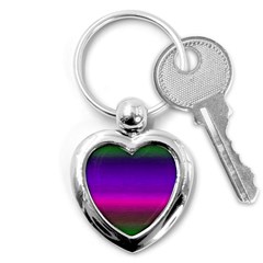 Ombre Key Chains (heart)  by ValentinaDesign