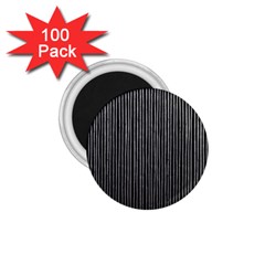 Stylish Silver Strips 1 75  Magnets (100 Pack)  by gatterwe