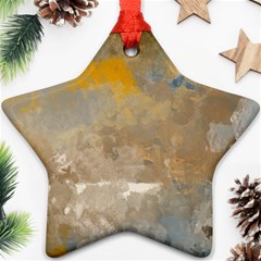 Sunset In The Mountains Ornament (star) by digitaldivadesigns