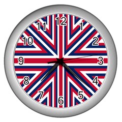 Alternatively Mega British America Wall Clocks (silver)  by Mariart