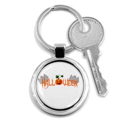 Halloween Key Chains (round)  by Valentinaart