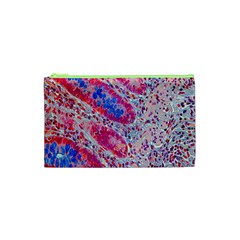 Histology Inc Histo Logistics Incorporated Alcian Blue Cosmetic Bag (xs) by Mariart