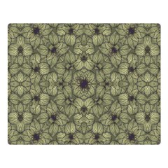 Stylized Modern Floral Design Double Sided Flano Blanket (large)  by dflcprints