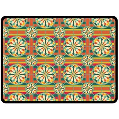 Eye Catching Pattern Double Sided Fleece Blanket (large)  by linceazul