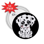 Cute Dalmatian puppy  2.25  Buttons (10 pack)  Front