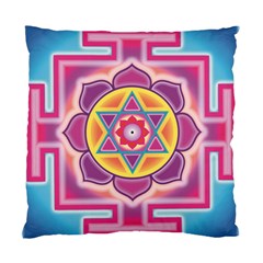 Kali Yantra Inverted Rainbow Standard Cushion Case (one Side) by Mariart