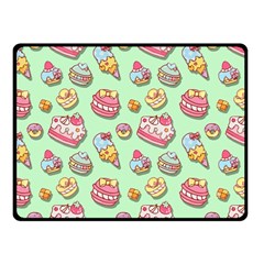 Sweet Pattern Fleece Blanket (small) by Valentinaart