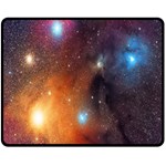 Galaxy Space Star Light Double Sided Fleece Blanket (Medium)  58.8 x47.4  Blanket Front