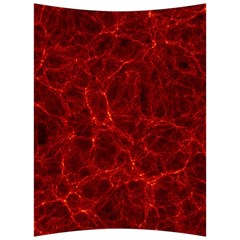 Simulation Red Water Waves Light Back Support Cushion by Mariart