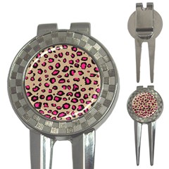 Pink Leopard 2 3-in-1 Golf Divots by TRENDYcouture