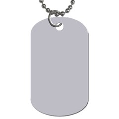 Grey Harbour Mist - Spring 2018 London Fashion Trends Dog Tag (two Sides) by PodArtist