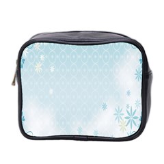 Flower Blue Polka Plaid Sexy Star Love Heart Mini Toiletries Bag 2-side by Mariart