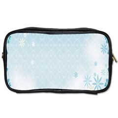 Flower Blue Polka Plaid Sexy Star Love Heart Toiletries Bags by Mariart