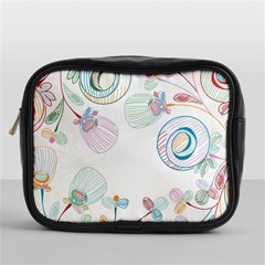 Flower Rainbow Circle Polka Leaf Sexy Mini Toiletries Bags by Mariart