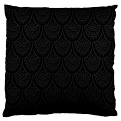 Skin Abstract Wallpaper Dump Black Flower  Wave Chevron Standard Flano Cushion Case (one Side) by Mariart