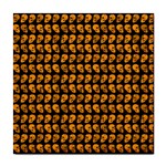 Halloween Color Skull Heads Tile Coasters Front