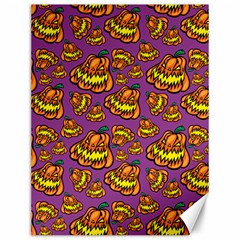 Halloween Colorful Jackolanterns  Canvas 12  X 16   by iCreate