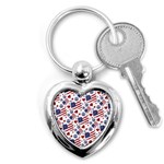 Peace Love America iCreate Key Chains (Heart)  Front