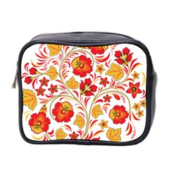 Wreaths Flower Floral Sexy Red Sunflower Star Rose Mini Toiletries Bag 2-side by Mariart