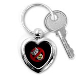 No nuclear weapons Key Chains (Heart)  Front