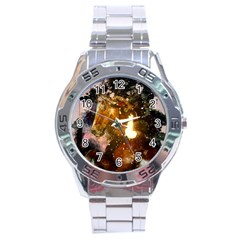 Wonderful Horse In Watercolors Stainless Steel Analogue Watch by FantasyWorld7