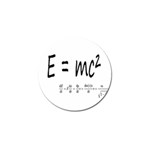 E=mc2 formula physics relativity Golf Ball Marker (10 pack) Front