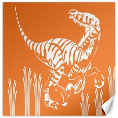 Animals Dinosaur Ancient Times Canvas 20  X 20   by Mariart