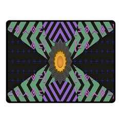 Secret Code Formula Sun Double Sided Fleece Blanket (small)  by Mariart