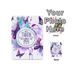 Thank You Playing Cards 54 (Mini)  Back