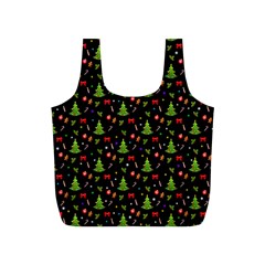 Christmas Pattern Full Print Recycle Bags (s)  by Valentinaart