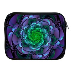 Beautiful Purple & Green Aeonium Arboreum Zwartkop Apple Ipad 2/3/4 Zipper Cases by jayaprime