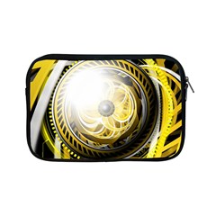 Incredible Eye Of A Yellow Construction Robot Apple Ipad Mini Zipper Cases by jayaprime