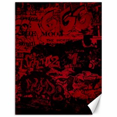 Graffiti Canvas 12  X 16   by ValentinaDesign