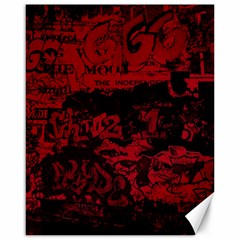 Graffiti Canvas 16  X 20   by ValentinaDesign