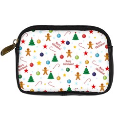 Christmas Pattern Digital Camera Cases by Valentinaart