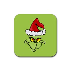 Grinch Rubber Coaster (square)  by Valentinaart