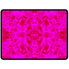 Pattern Double Sided Fleece Blanket (large)  by gasi