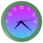 Pattern Color Wall Clocks Front