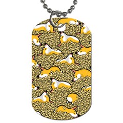 Sleeping Corgi Dog Tag (one Side) by Celenk