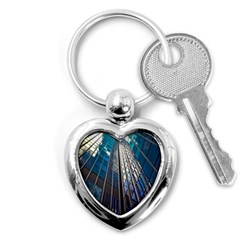 Architecture Skyscraper Key Chains (heart)  by Celenk