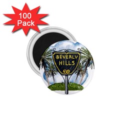 Beverly Hills 1 75  Magnets (100 Pack)  by Bigfootshirtshop