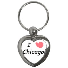 I Heart Chicago  Key Chains (heart)  by SeeChicago