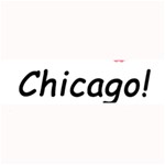 I Heart Chicago  Large Bar Mats 32 x8.5  Bar Mat