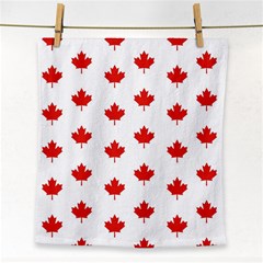 Maple Leaf Canada Emblem Country Face Towel by Celenk