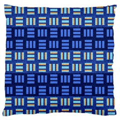 Textiles Texture Structure Grid Standard Flano Cushion Case (two Sides) by Celenk