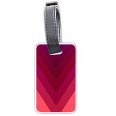 Tri 02 Luggage Tags (one Side)  by jumpercat