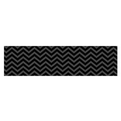 Dark Chevron Satin Scarf (oblong) by jumpercat