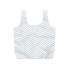 Light Chevron Full Print Recycle Bags (s)  by jumpercat